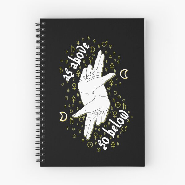 Item preview, Como arriba es abajo Alquimia en blanco designed and sold by Quantastic.