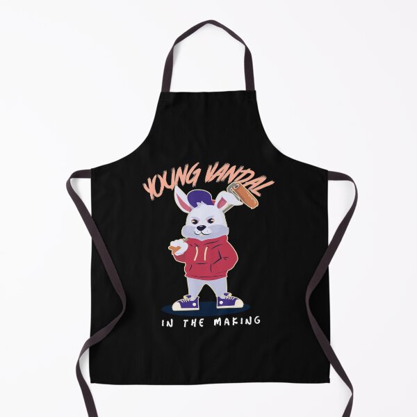 Aperçu de l'œuvre Jeune vandale en devenir. Lapin drôle. créée et vendue par shirtdan.