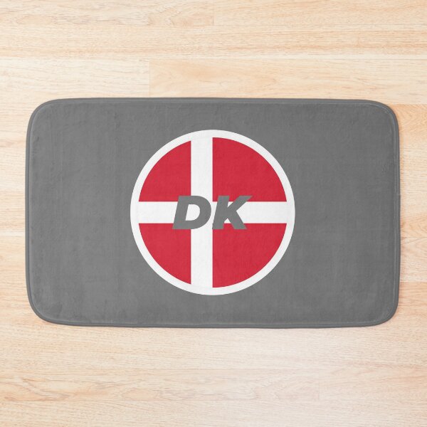 Item preview, Denmark | Round Flag With Country Code designed and sold by CarlosAlberto.
