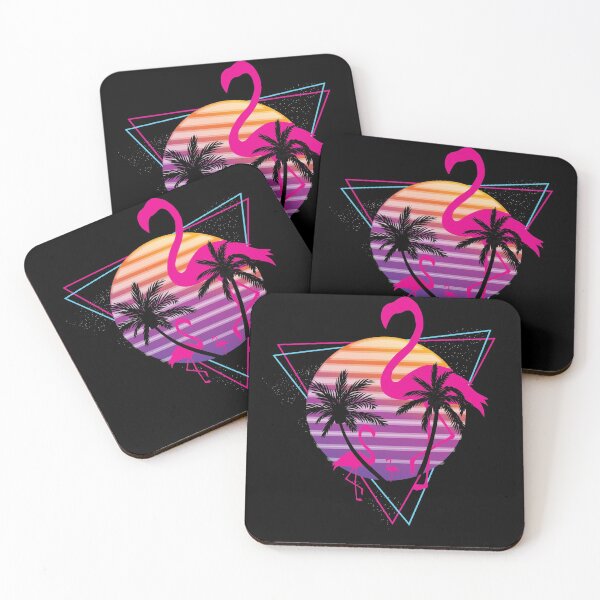 Item preview, Flamingo Retrowave  designed and sold by ghost888.