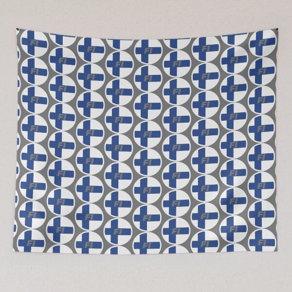 Item preview, Finland | Round Flag With Country Code designed and sold by CarlosAlberto.