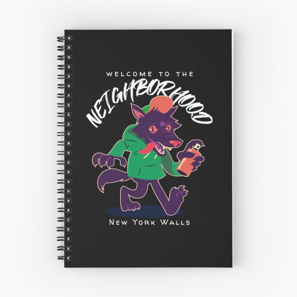 Item preview, Welcome to the Neighborhood. Graffiti wolf. Cool. designed and sold by shirtdan.