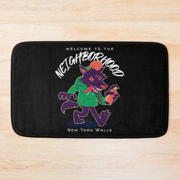 Item preview, Welcome to the Neighborhood. Graffiti wolf. Cool. designed and sold by shirtdan.