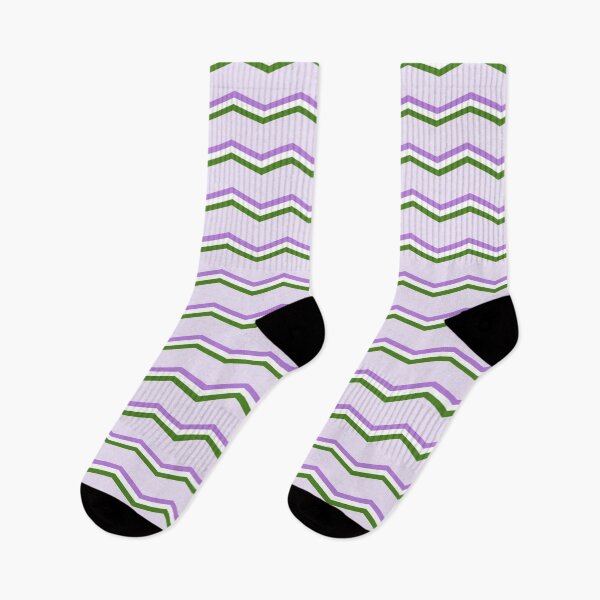 Item preview, Genderqueer Pride Chevron designed and sold by Barricorn.