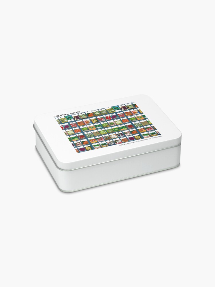 Alternate view of Vegetable seeds pattern Jigsaw Puzzle