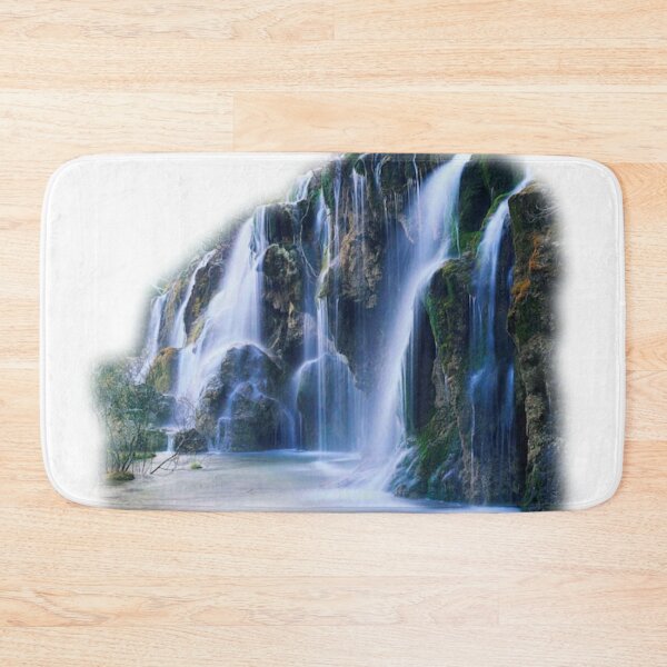 Item preview, Silver Blue Waterfall designed and sold by Designs By Creation.