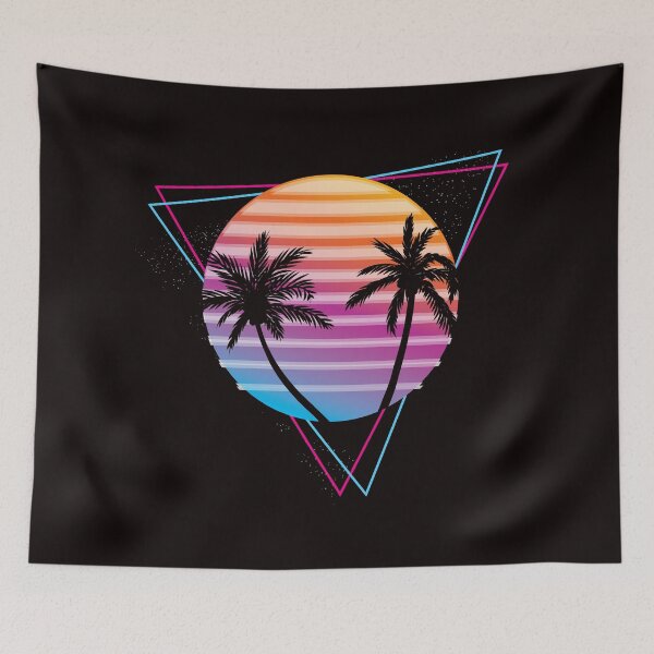 Item preview, Retrowave Sunset designed and sold by ghost888.