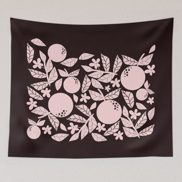 Item preview, Pink floral Print designed and sold by Evgenija-S.