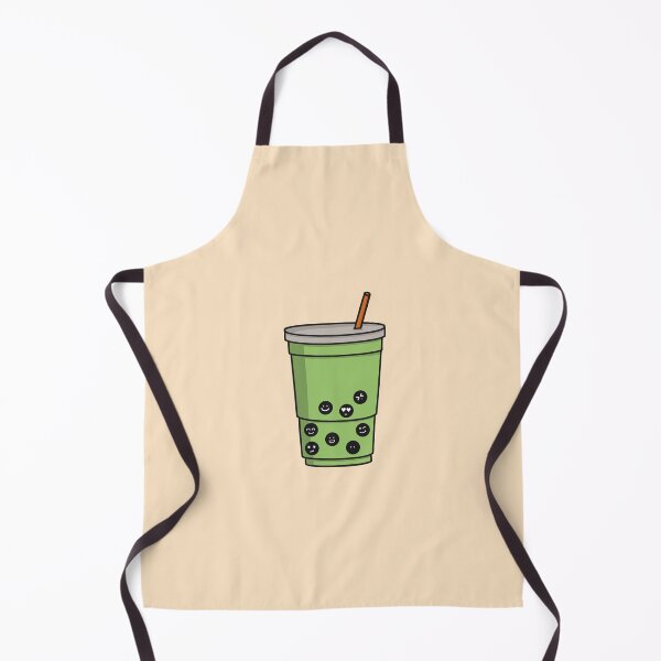 Item preview, Matcha Bubble tea smiley designed and sold by galax-C.
