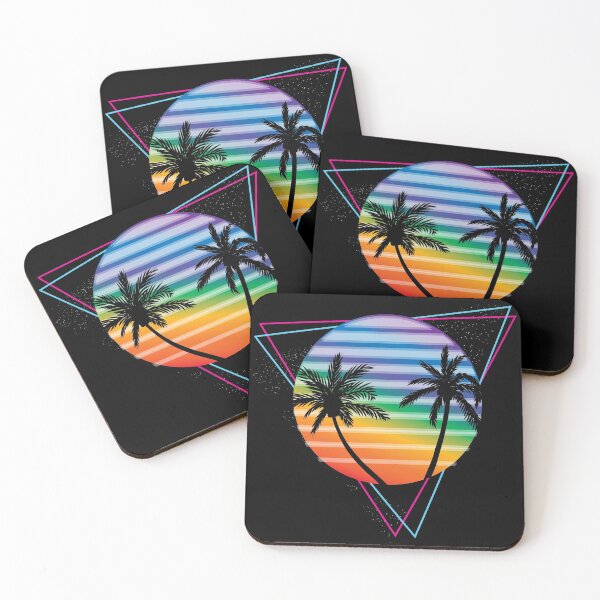 Item preview,  Retrowave Rainbow Sunset designed and sold by ghost888.