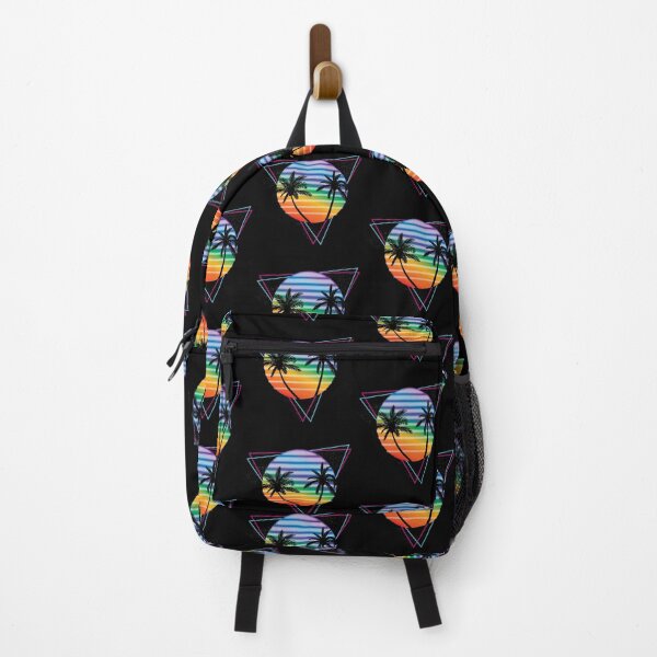 Item preview, Retrowave Rainbow Sunset designed and sold by ghost888.
