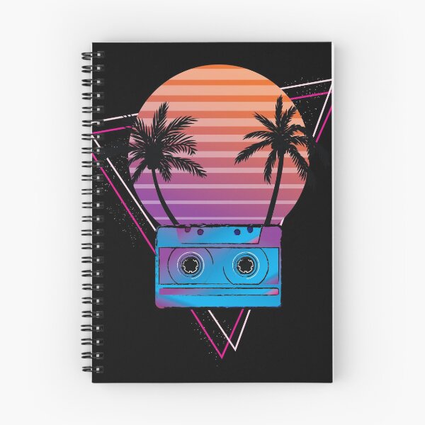 Item preview, Cassette Retrowave Palm Sunset designed and sold by ghost888.