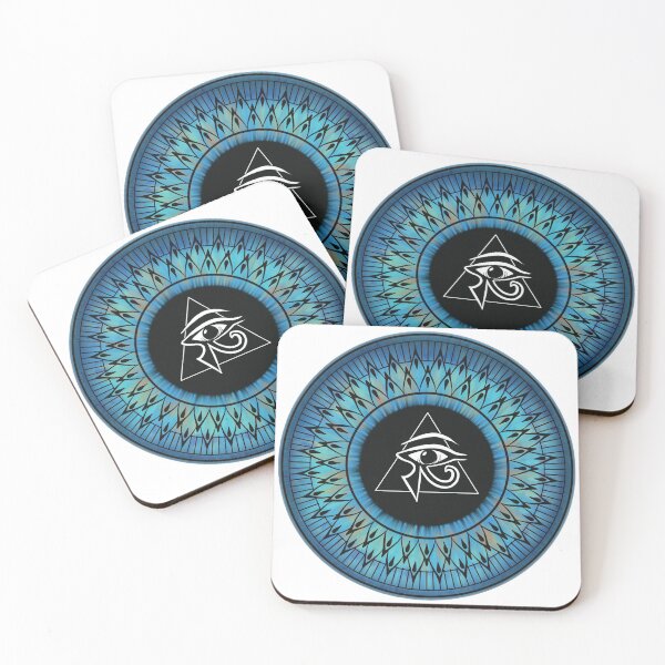 Item preview, Eye of Horus mandala digital art designed and sold by PureSymbols.