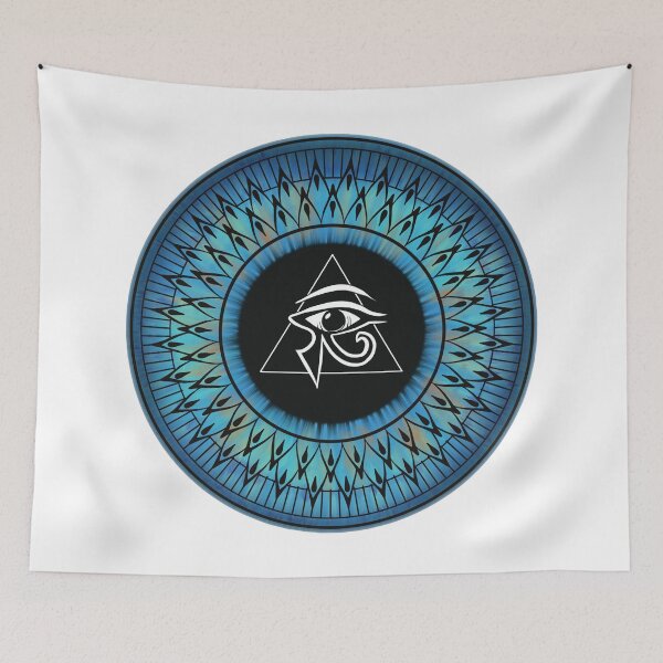 Item preview, Eye of Horus mandala digital art designed and sold by PureSymbols.