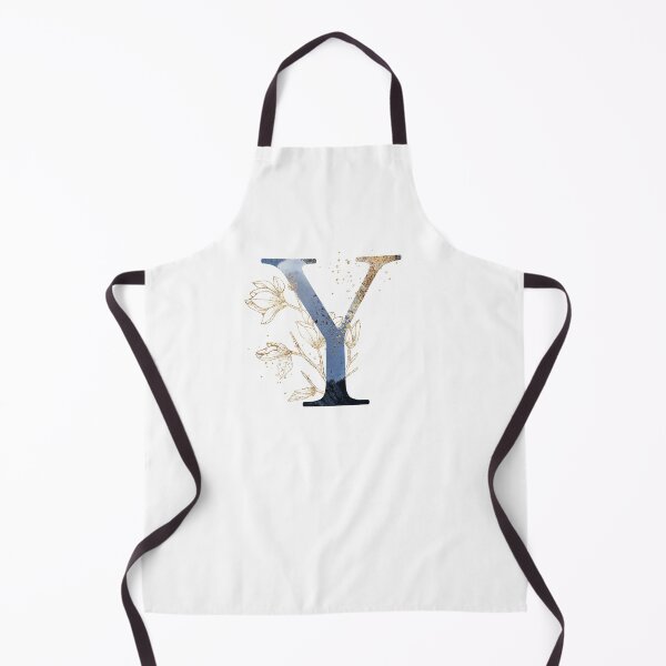 Item preview, Floral Initial Letter Y, Monogram Gifts designed and sold by PinkLotusArt.