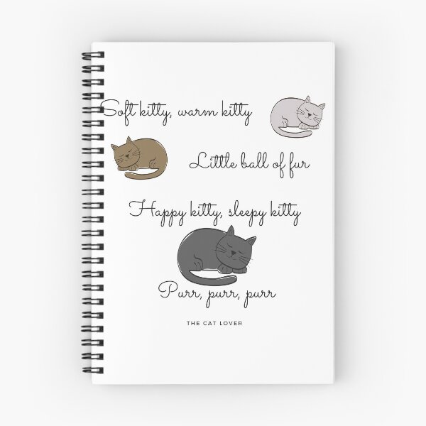 Item preview, Soft kitty, warm kitty designed and sold by sopivan.