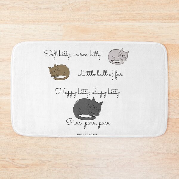 Item preview, Soft kitty, warm kitty designed and sold by sopivan.