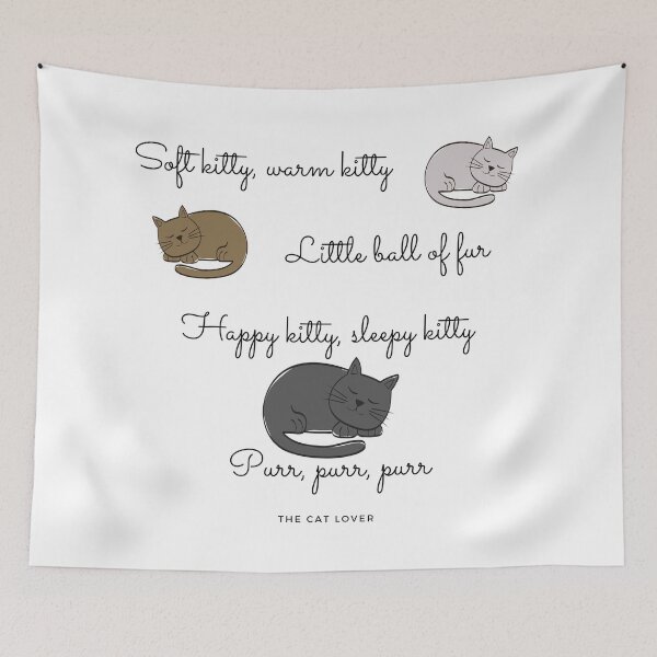 Item preview, Soft kitty, warm kitty designed and sold by sopivan.