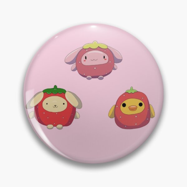 Item preview, Strawberry plushies designed and sold by annoyingarts.