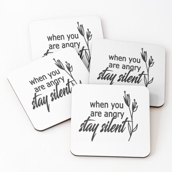 Item preview, When You Are Angry Stay Silent,prophet saying designed and sold by alikassi.