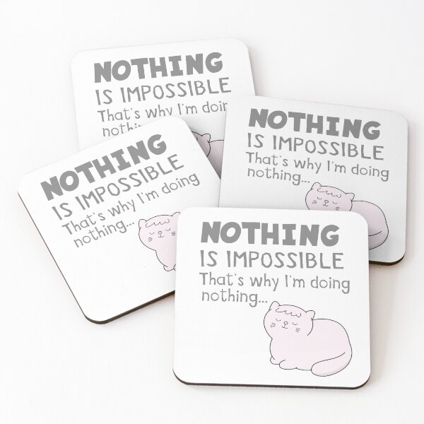 Item preview, Nothing Is Impossible designed and sold by AttireCafe.