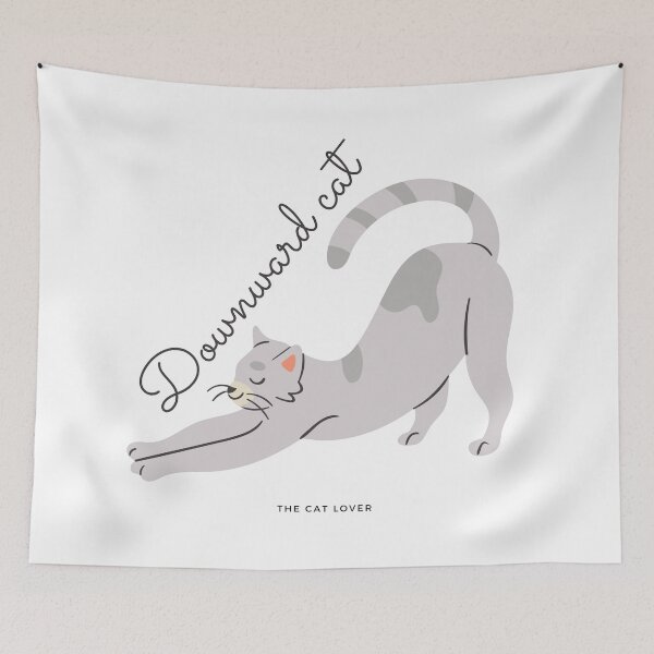 Item preview, Downward cat designed and sold by sopivan.