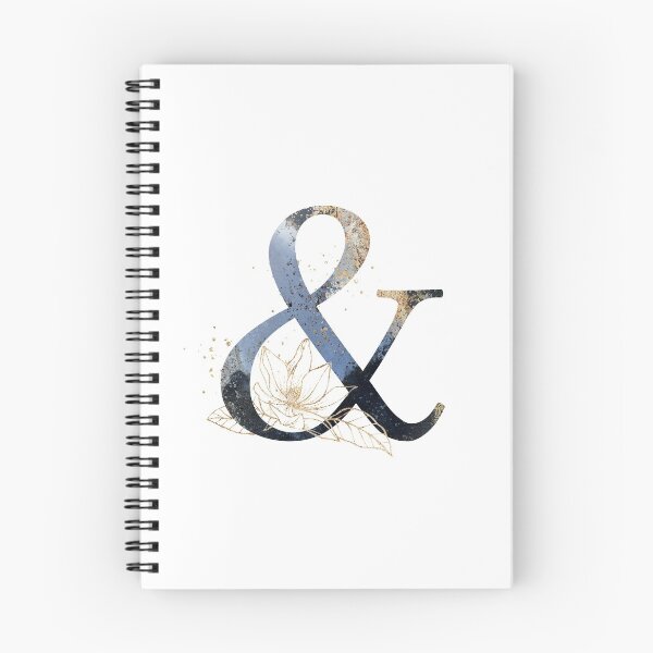 Item preview, Floral Letter &, Monogram Gifts designed and sold by PinkLotusArt.