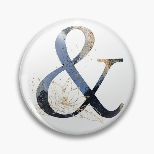 Item preview, Floral Letter &, Monogram Gifts designed and sold by PinkLotusArt.