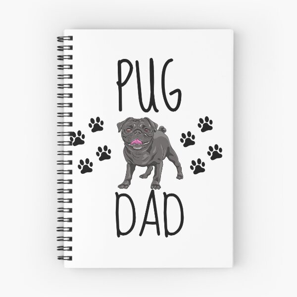 Item preview, Pug Dad Black designed and sold by Beyond Words.