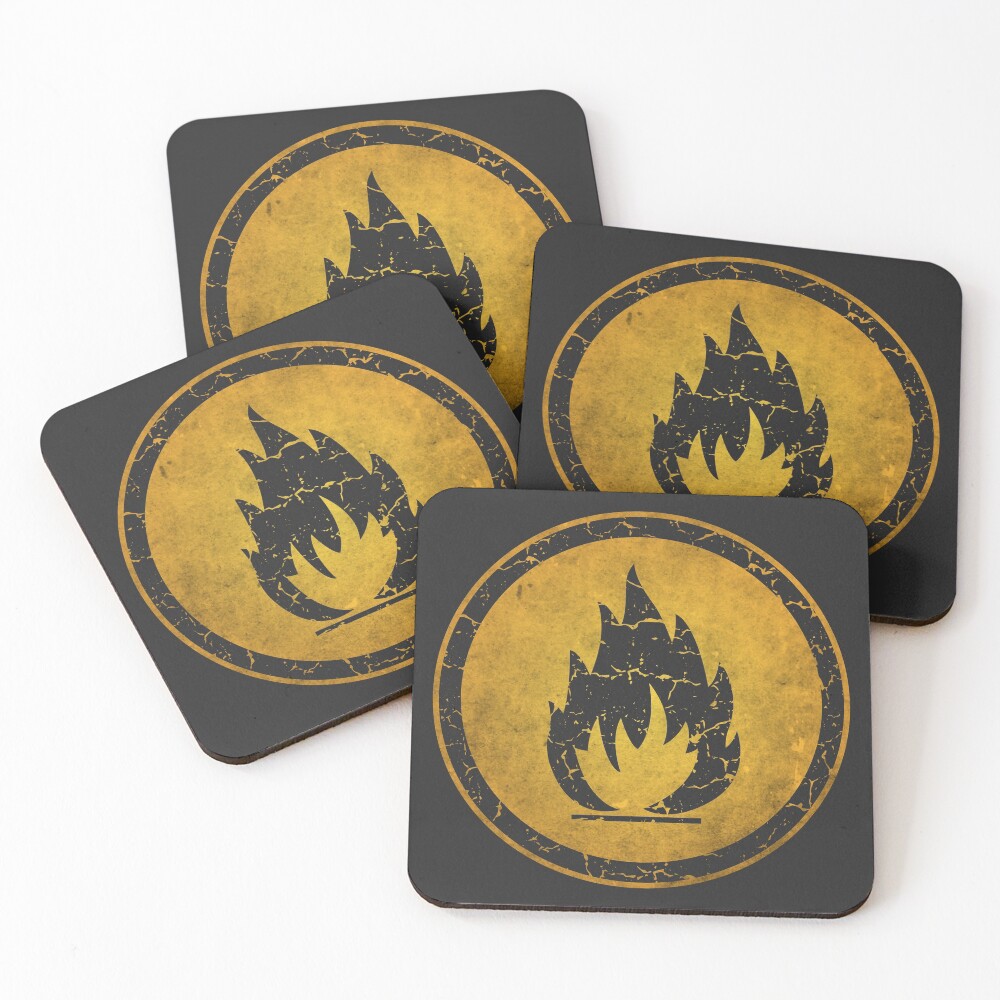 Item preview, Coasters (Set of 4) designed and sold by Gezwompl.