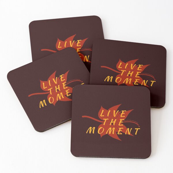Item preview, " Live The Moment" an inspirational quotes designed and sold by Mahe Jabeen.