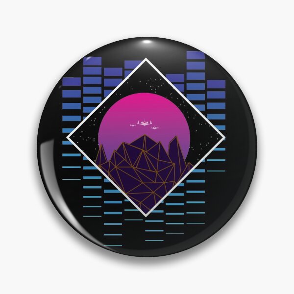 Item preview, Cyberpunk Retrowave Soundwave designed and sold by ghost888.
