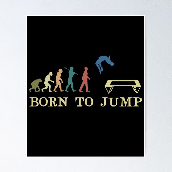 Evolution Born To Jump Trampoline T-Shirt Evolution Born To Jump Trampoline T-Shirt