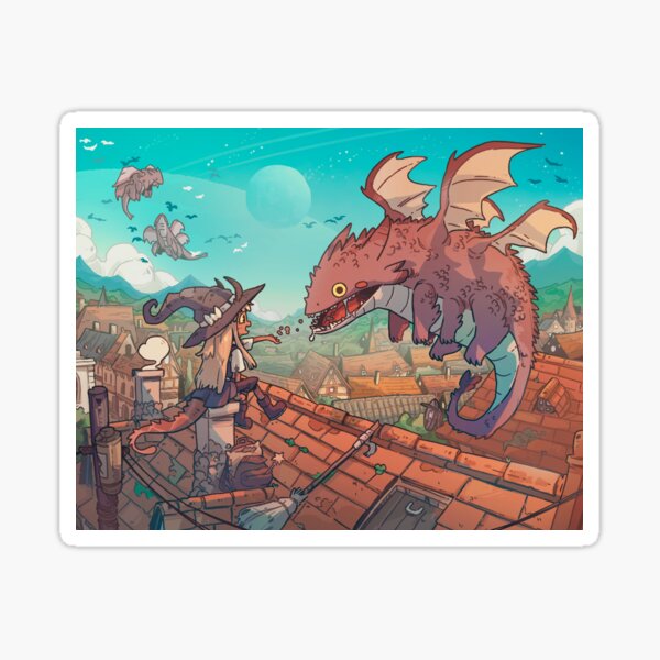 Dragon caretaker 2 Pegatina
