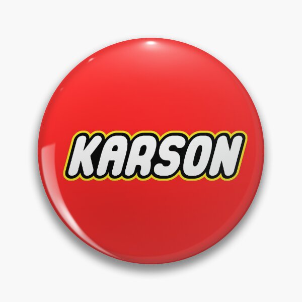 Artikelvorschau, Karson Retro Ziegel Geschenk für Mini Builder und Ziegel Fan Geburtstag Karson entworfen und verkauft von Urosek.