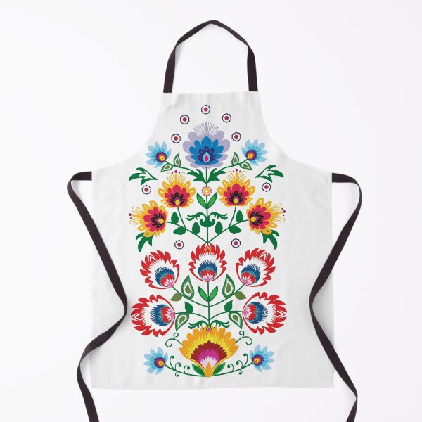 Item preview, Unique folk composition on white designed and sold by FK-UK.
