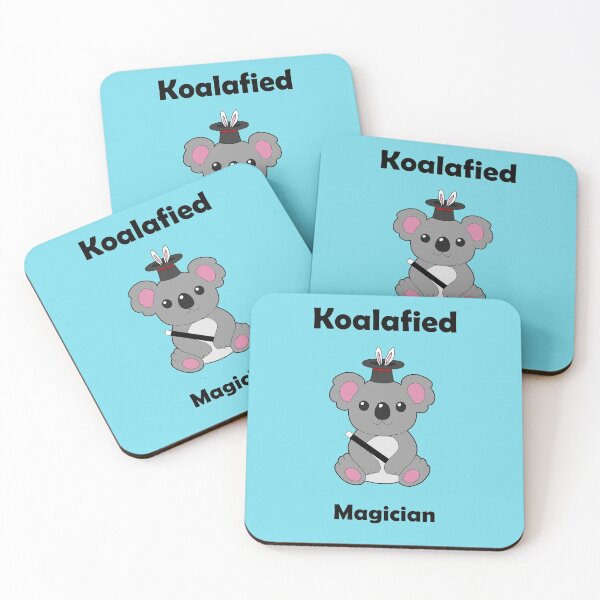 Item preview, Koalafied Magician designed and sold by WildGeometric.