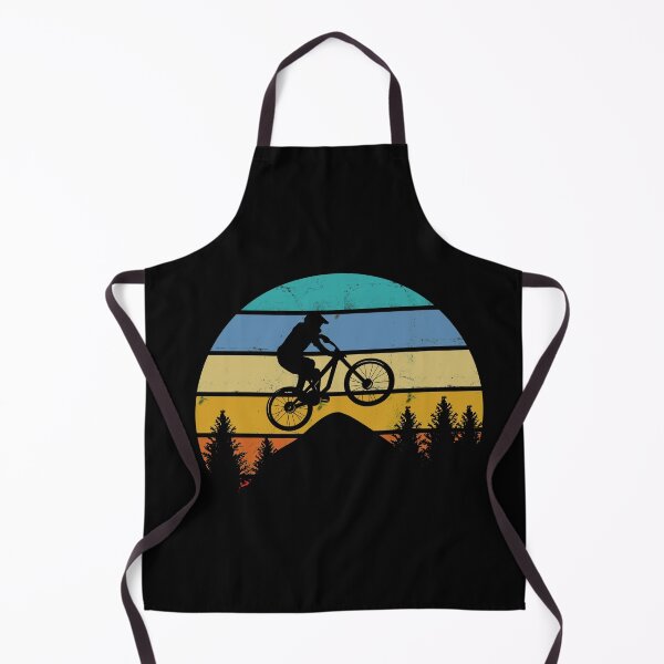 Item preview, Mountain Bike Jumping Retro Sunset designed and sold by playloud.