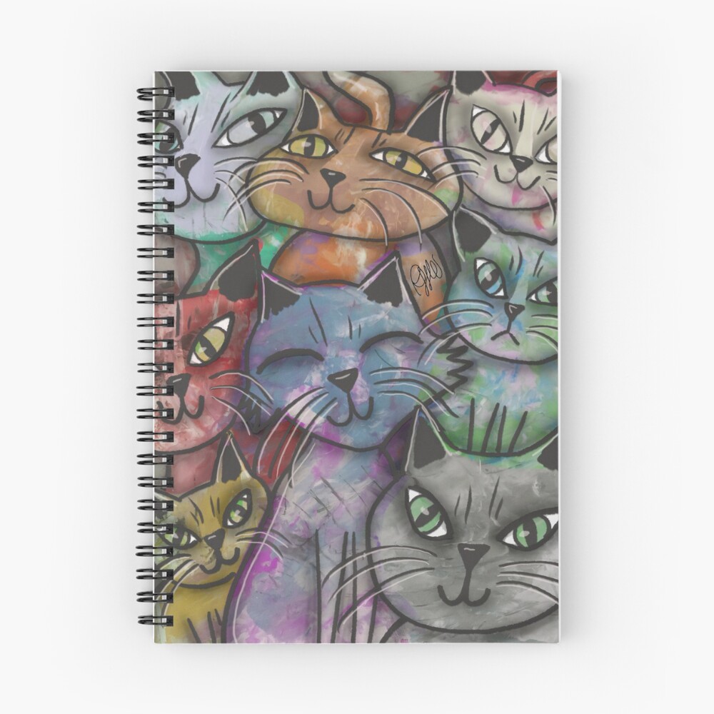 Item preview, Spiral Notebook designed and sold by Raffaella Tonelli.