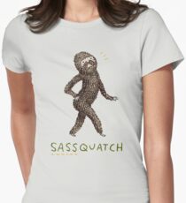 Camiseta entallada para mujer Sassquatch