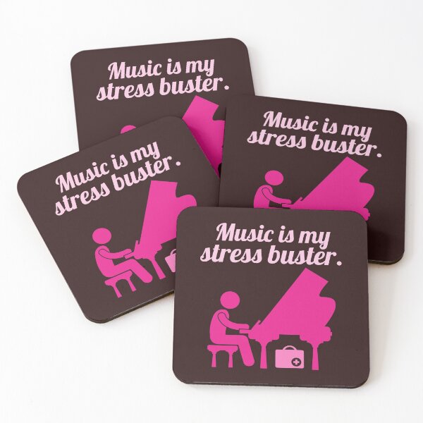 Item preview, music is my stress buster. doctor playing the grand piano designed and sold by doctors-apparel.