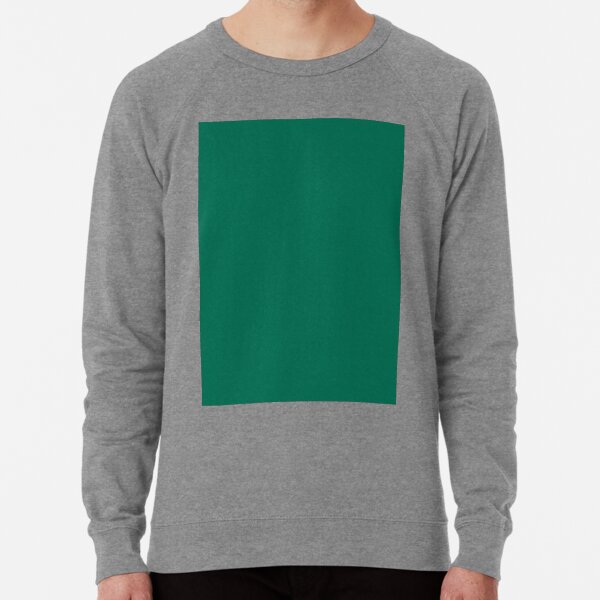 solid green sweatshirt