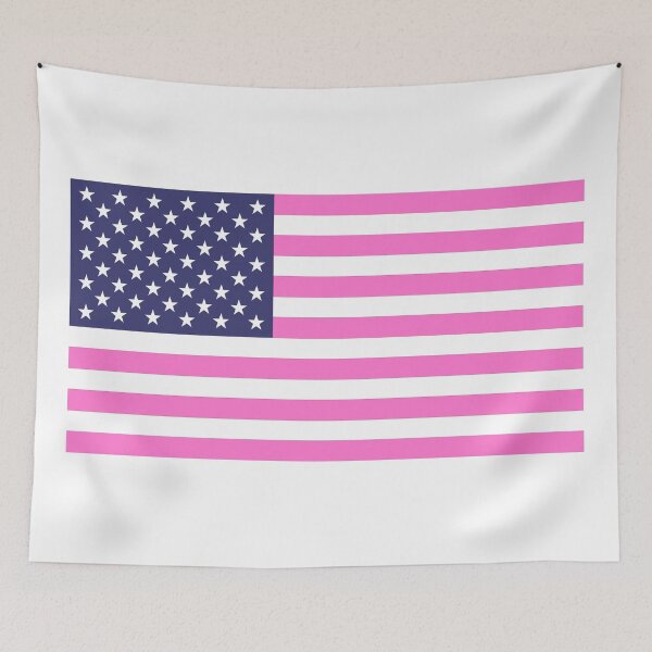 Item preview, Pink Cute American Flag designed and sold by Groovysheck.