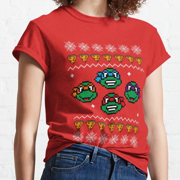 Pizza Christmas Sweater Gifts Merchandise Redbubble - ugly sweater hat roblox