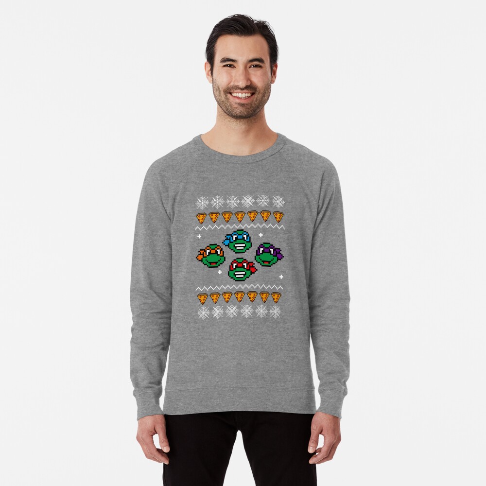 Raphael Reindeer TMNT Christmas Sweater - M