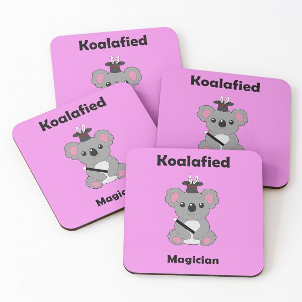 Item preview, Koalafied Magician designed and sold by WildGeometric.