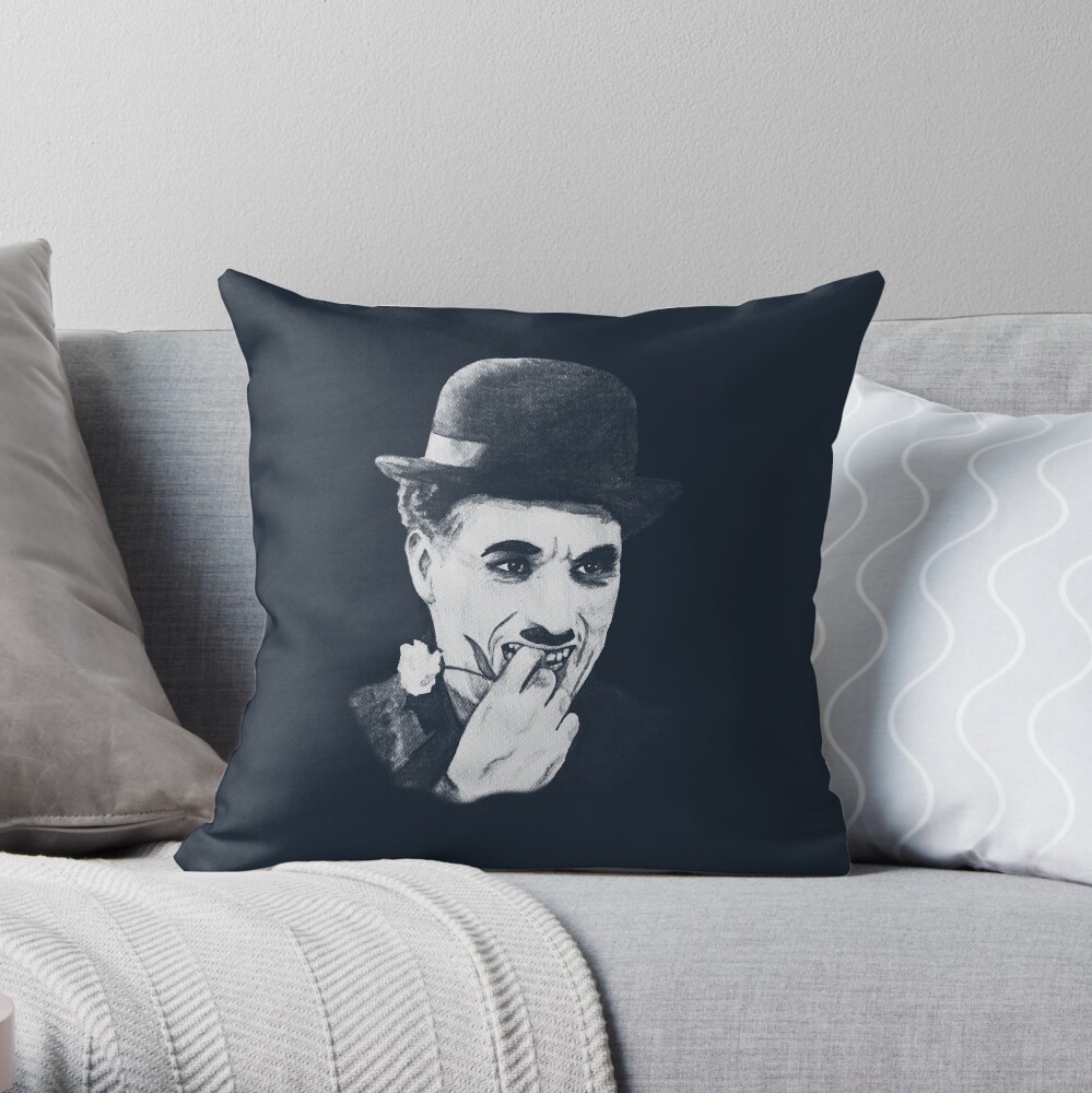 Chaplin white Cojín
