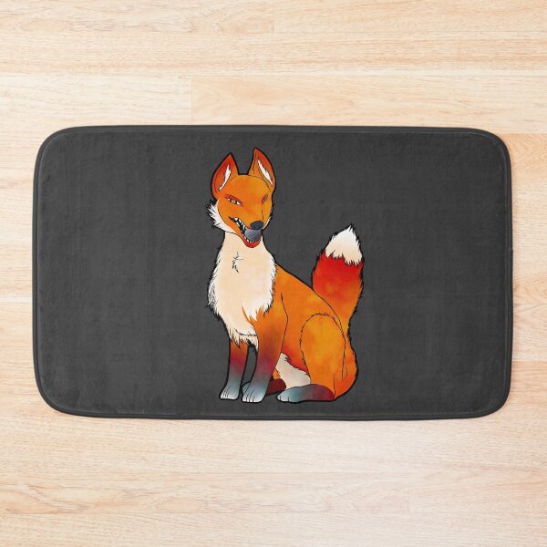 Item preview, Inari shrine fox designed and sold by IllustrateLaw.