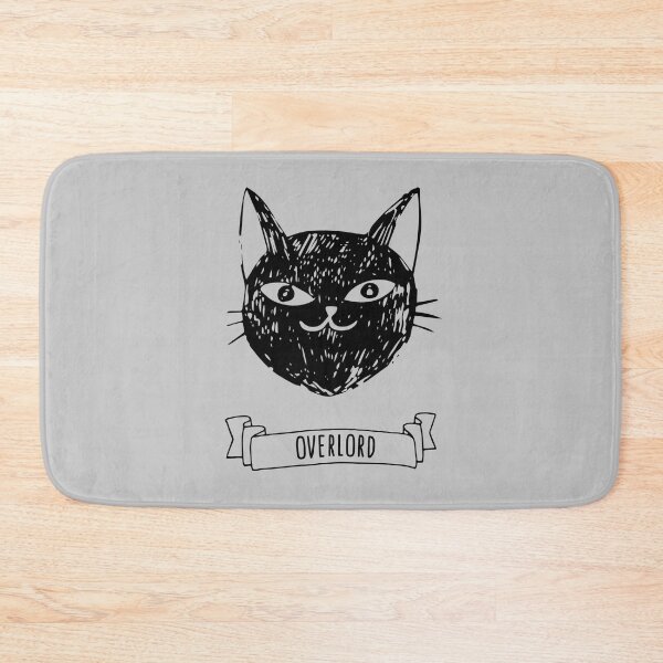 Item preview, Black Witch Cat - Meet your Overlord designed and sold by ThreeHaresMedia.