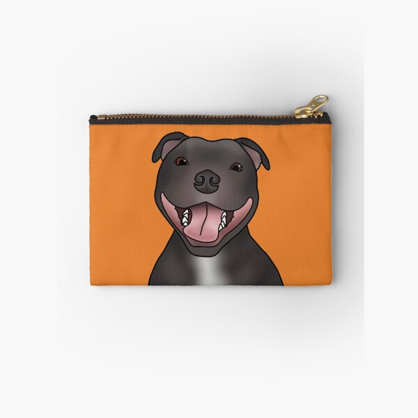 Item preview, Staffordshire Bull Terrier (Staffie) Dog Portrait - Orange designed and sold by JadeMadeThis.